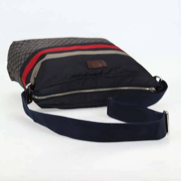 GUCCI Shoulder Bag Nylon Navy Silver 270410 Auth bs26783 - Picture 8 of 16